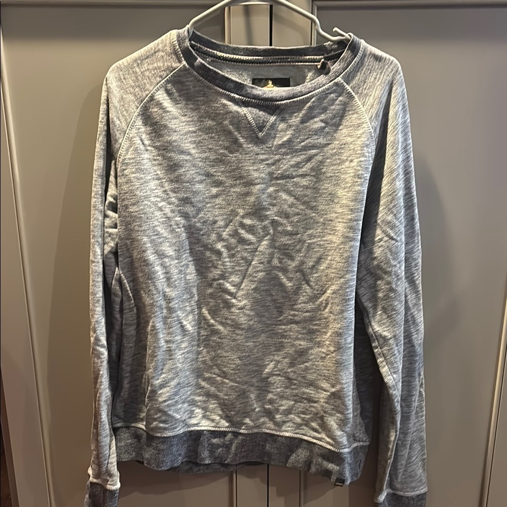 Social Republic Mens XL (Fits Like L) Gray Crew neck Sweatshirt